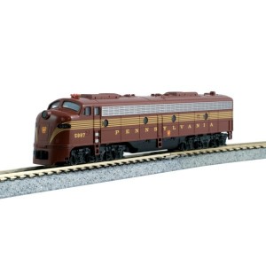 EMD E8A - Pennsylvania Railroad Five Stripe 5887 (DC,DCC & Sound)