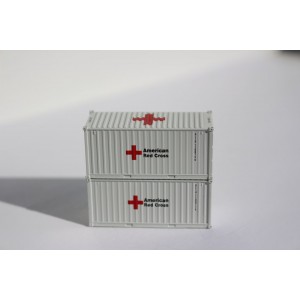 20' Containers - American Red Cross (2pk)