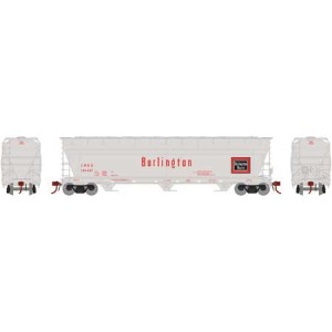 ACF 4600 Covered Hopper - Burlington Route 184586