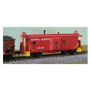 Int Ph 1 Bay Window Caboose - Central of Georgia X3136