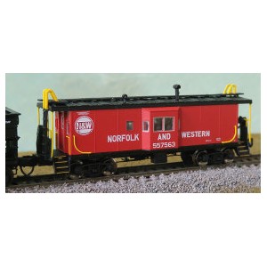 Int Ph 3 Bay Window Caboose - Norfolk & Western 557563