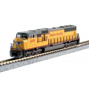 SD70M Flat Radiator - Union Pacific 4198 (DCC Equipped)