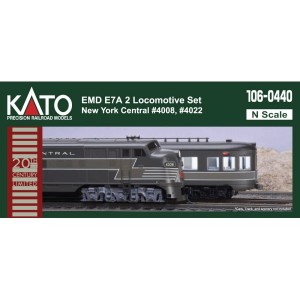  EMD E7A New York Central 2 Locomotive Set (DCC Equipped)