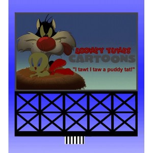Animated Billboard - Looney Tunes