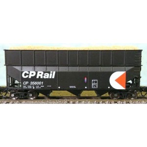 3 Bay Woodchip Hopper - CP Rail 356009