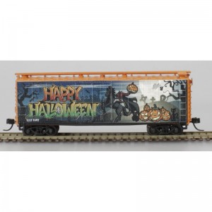 40' Plug Door Box Car - Halloween Special SLLX 1692