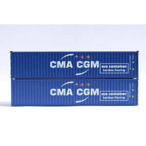 40' Container - CMA CGM (CMAU) Hazmat Stickers