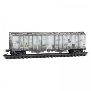 50' Airslide Hopper - CSX (ex C&O) 203310 (Weathered)