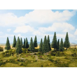 Fir Trees 4-10cm (16pk)