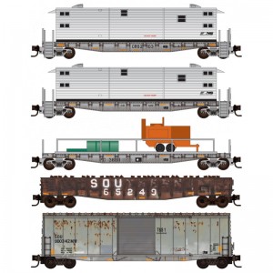 Norfolk Southern Weathered MOW (5pk)