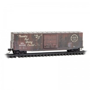 50' Box Car - SCL (ex ACL) 637699 (Weathered)