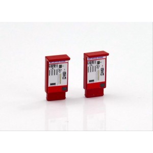 Modern Train Ticket Machines (2pk) (Pre-Built)