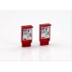 Modern Train Ticket Machines (2pk) (Pre-Built)