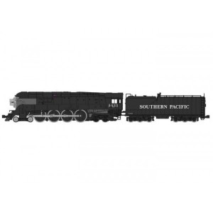 Steam GS-4 - Southern Pacific Postwar Black (DC,DCC & Sound)