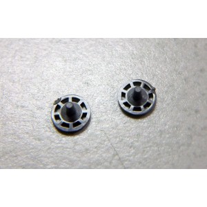 Caboose/Water Tender Brake Wheel - Gray (2pk)