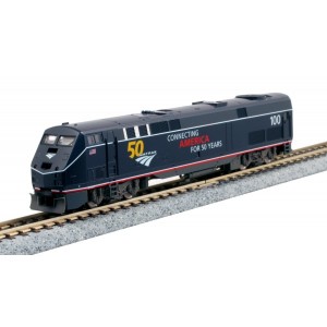 GE P42 - Amtrak Midnight Blue 50th Anniversary 100 (DCC Equipped)