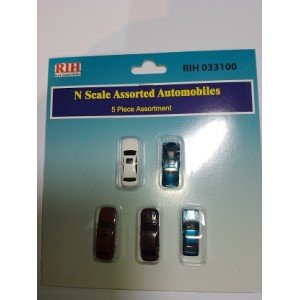 Assorted Automobiles (5pk)