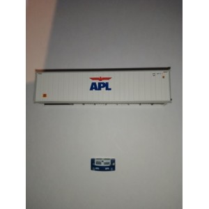 40' HC Reefer - APL w/Blue Refrigerator Unit