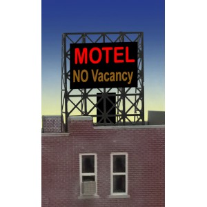 Motel Rooftop Sign