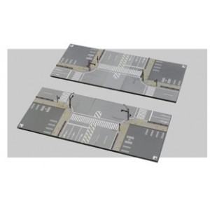 Unitram Four Way Street Intersection Set