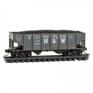 2 Bay Coal Hopper - Norfolk & Western 125134 