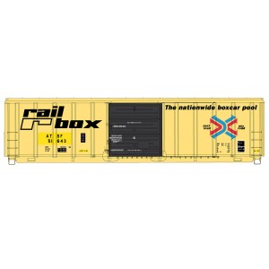 PS5277 Box Car - Santa Fe ex RailBox 51354