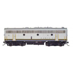 EMD F7B - Santa Fe 327A (DCC Equipped)