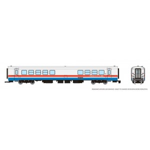 RTL Turboliner Single Car - Amtrak Ph III Coach/Snack Bar 183
