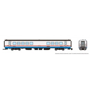 RTL Turboliner Single Car - Amtrak Ph III Coach/Snack Bar 186