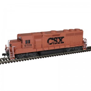 GP40 - CSX (MOW) 9709 (DC,DCC & Sound)