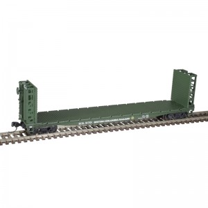 48' GSI Bulkhead Flat Car - BC Rail 51738