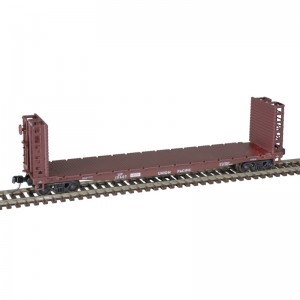 48' GSI Bulkhead Flat Car - Union Pacific 15607