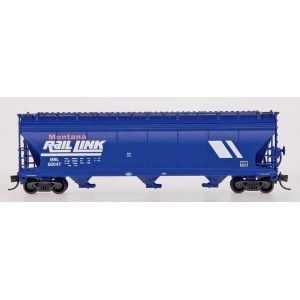 ACF 4650 Cu Ft 3 Bay Hopper - Montana Rail Link 50002