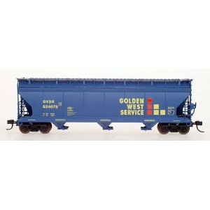 ACF 4650 Cu Ft 3 Bay Hopper - Golden West Service 524501