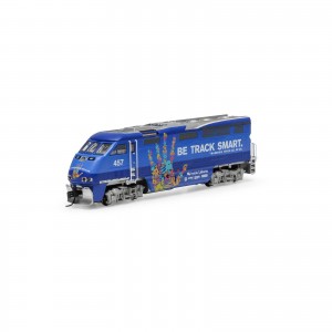 F59PHI - Amtrak 457 'Be Track Smart'