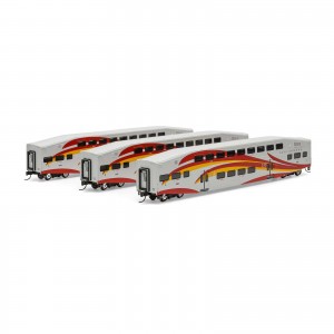 Bombardier Passenger Cars - New Mexico Rail Runner (3pk)