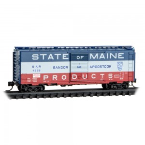 40' Box Car - Bangor & Aroostook 4295