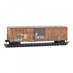 50' Box Car - Montana Rail Link 21408 (Graffitied)