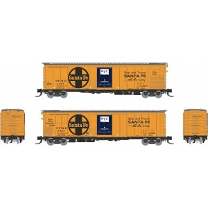 Santa Fe RR 61 Mechanical Reefer - Santa Fe All The Way (4pk)