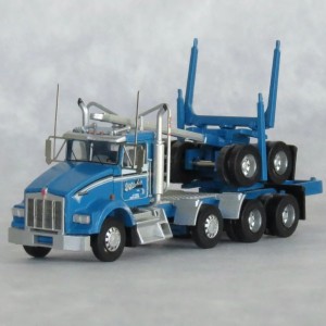Kenworth T800 Logging Truck/Trailer - Gene Whitaker