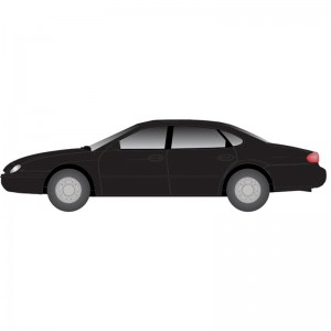 Ford Taurus - Ebony Satin Metallic (2pk)