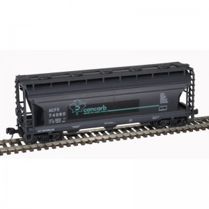 ACF 3560 Covered Hopper - Cancarb 74080