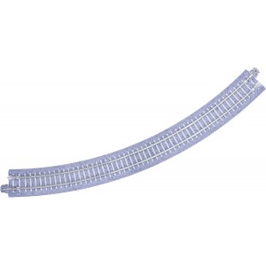 Concrete Tie 315mm (12 3/8") Radius 45' Curve Track (4pk)