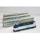 Chicago Metra F40PH Commuter Train Set