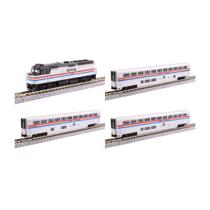 F40PH Superliner I Amtrak PhIII Train Pack