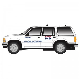 1993 Ford Explorer - BNSF Police (2pk)