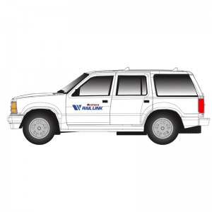 1993 Ford Explorer - Montana Rail Link (2pk)