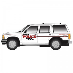 1993 Ford Explorer - Union Pacific RR Police (2pk)