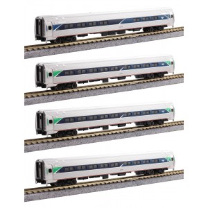 Amfleet I 4 Car Bookcase Set Phase VII