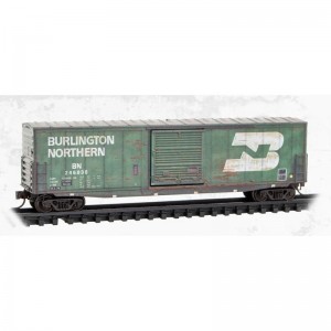 50' Box Car - Burlington Northern 246038 (Weathered)